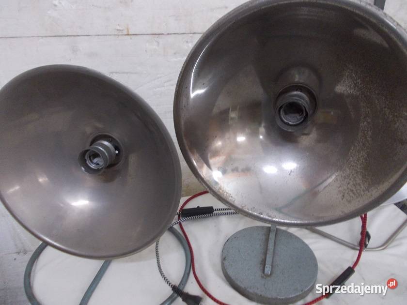 Stara lampa aluminiowa loft vintage Bielsko-Biała