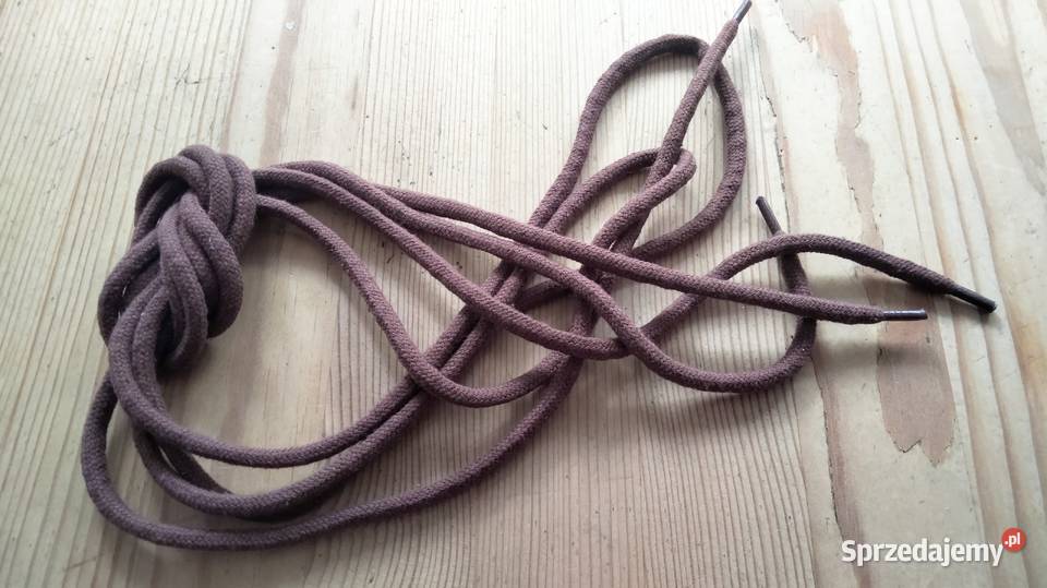 Sznurowadła okrągłe grube długość 160 kolor Akcesoria Ostrów Wielkopolski sprzedam