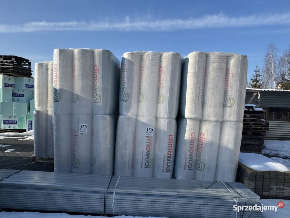 Wełna mineralna mata Climowool DF035 lambda 0035 Oleśnica