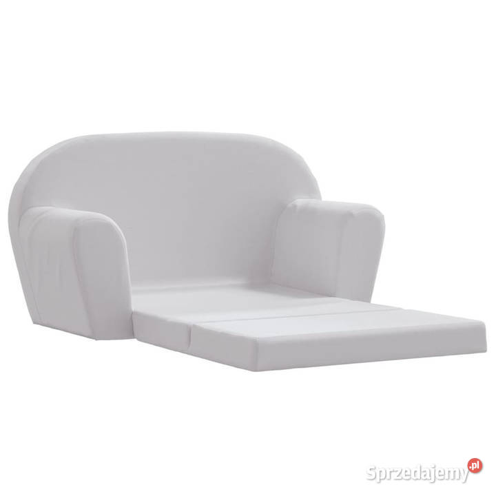 Sofa amerykanka dziecięca jasnoszara WM243257 Meble