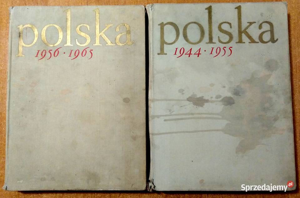 POLSKA 1944–1965. Tom I-II, ilustrowane kroniki. Unikat PRL
