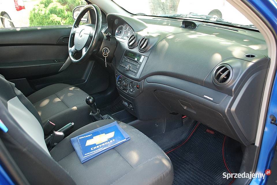 Chevrolet Aveo 2009 12 benzyna Zarejestrowany w
