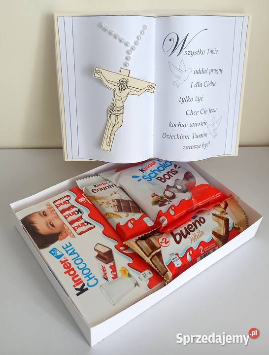 Księga na Pierwszą Komunię ŚwiętąPamiątkaBox Połomia