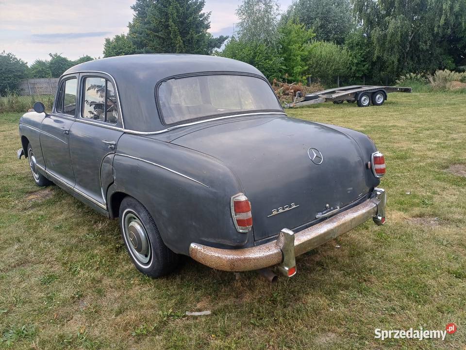 Mercedes w180 220s ponton duży Ostrów Wielkopolski sprzedam