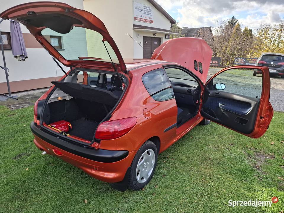 Peugeot 206 11 44KW NOWY idealny bez rdzy Jawiszowice