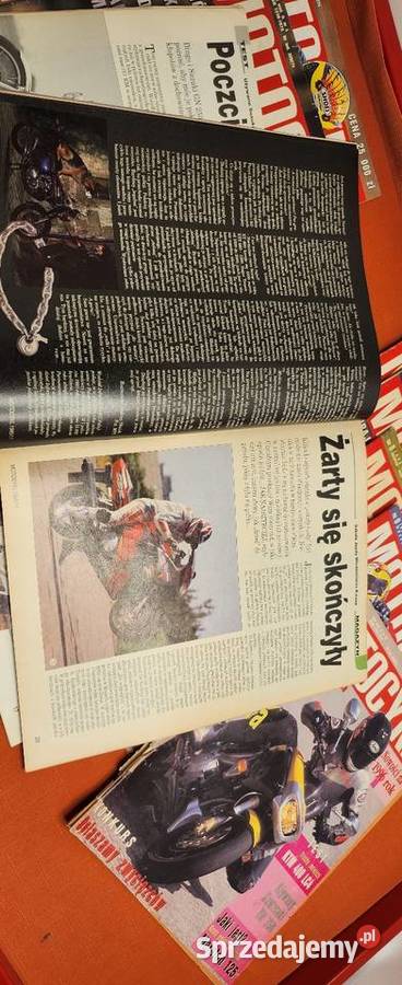 Czasopismo kolekcjonerskie motocykl 1995 komplet Pozostałe