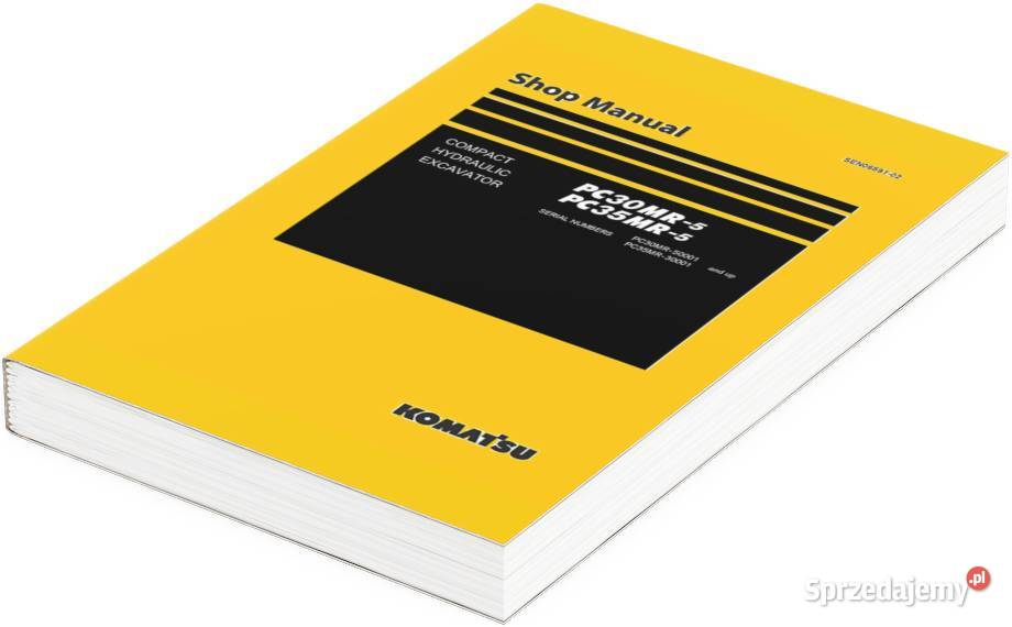 KOMATSU PW118 PW Instrukcja obsługi DTR katalog Szamotuły