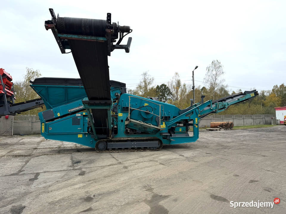 Przesiewacz Powerscreen Warrior 800 Pozostałe Zator