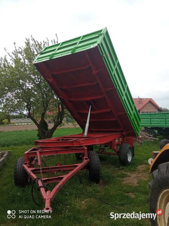 Sprzedam Przyczepa D47 wywrot na 3 strony 2 Piotrków Trybunalski