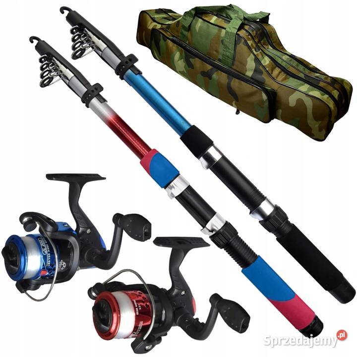 Zestaw Wędkarski początkujących DUŻY Akcesoria Warszawa