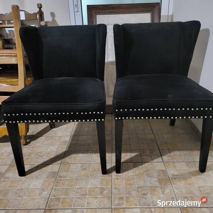 Krzesła pikowane 3 sztuki Poznań