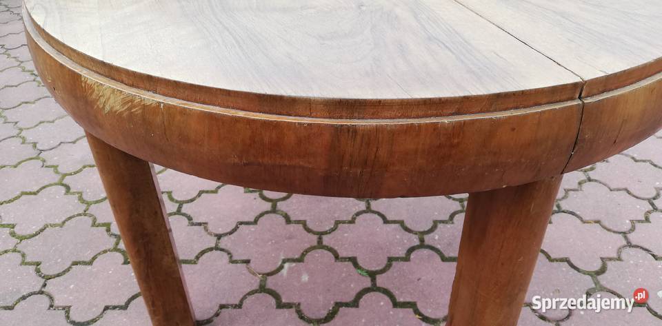 Stół bombka do renowacji stylowy art deco beczka Stoły, krzesła, biurka mazowieckie Sulbiny sprzedam