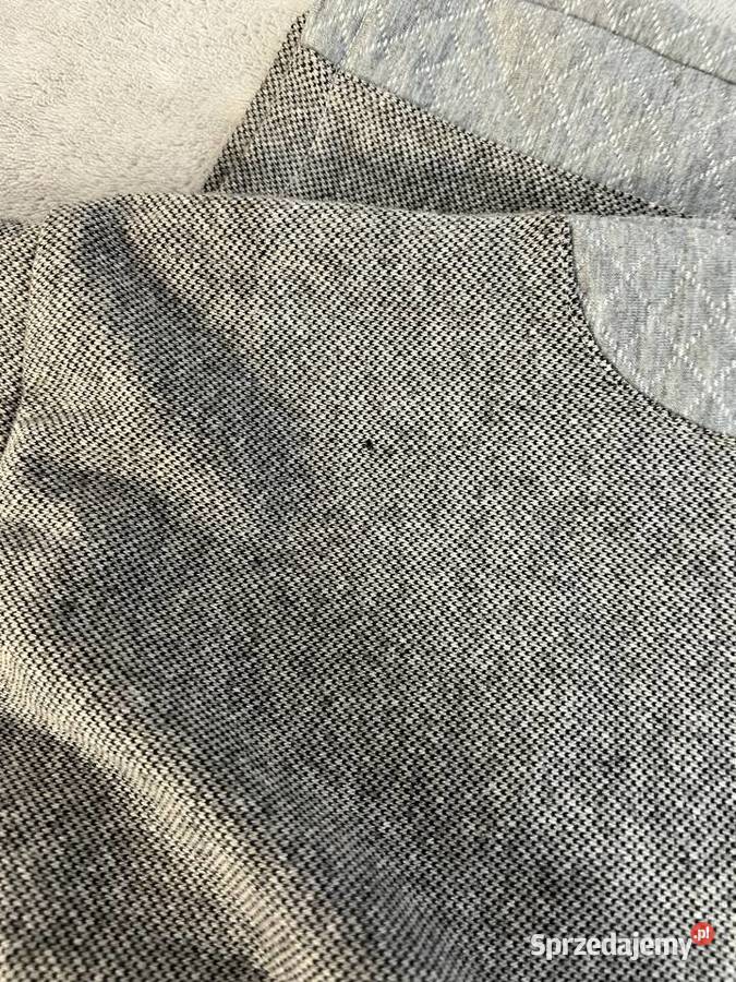 Legginsy spodnie szare Bez wzoru Jasło