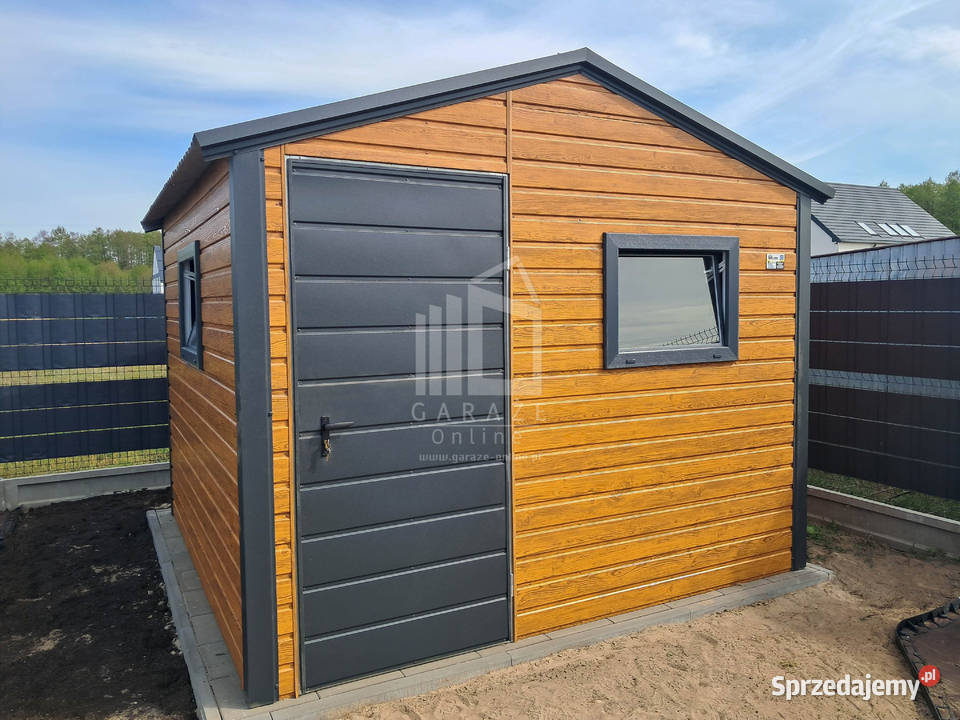 Schowek domek ogrodowy 3x25m drzwi 2x okno Rybnik