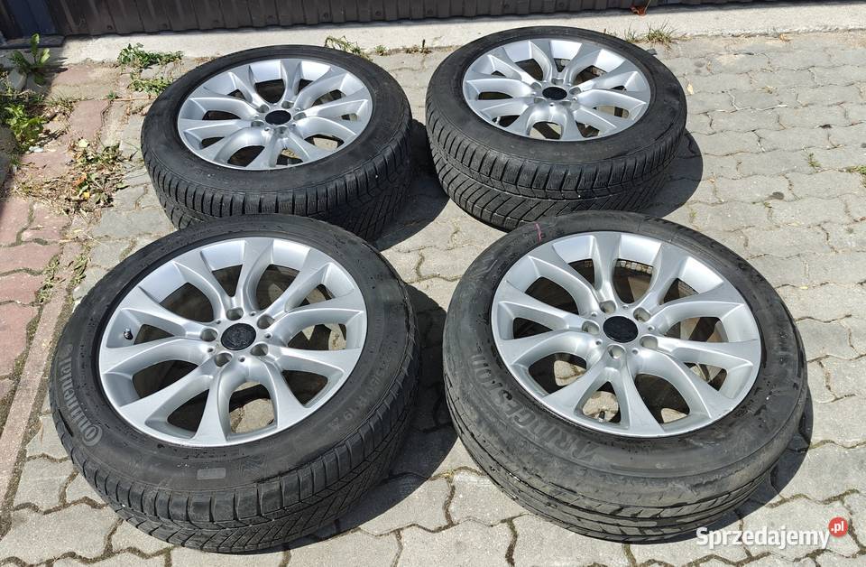 Alufelgi 19 komplet x4 R19 BMW X5 opony Ciechanów