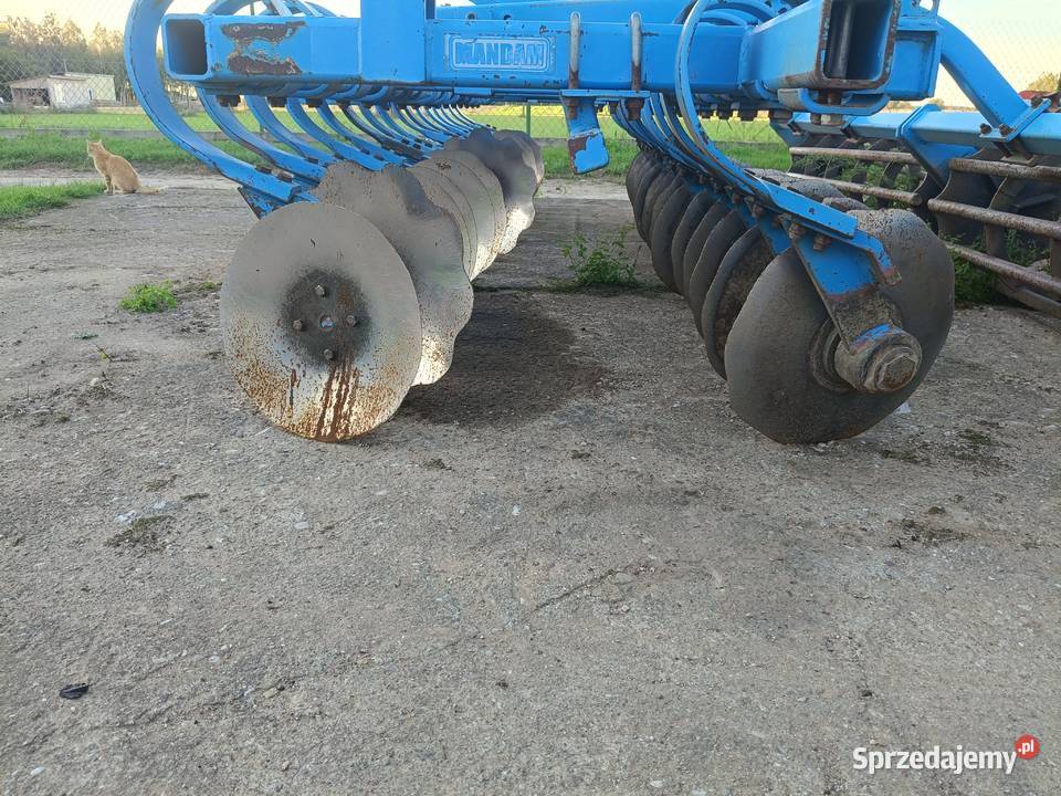 Brona talerzowa mandam talerzówka agregat podlaskie