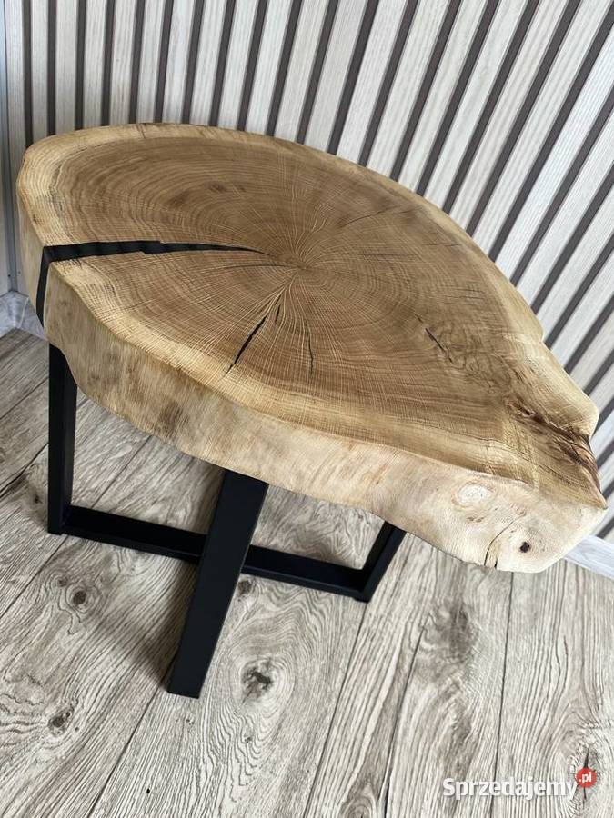 Stoliki kawowe plaster akacji orzecha dębu małopolskie Inwałd