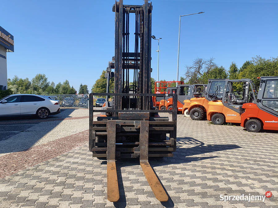 Wózek widłowy Toyota 025FDA50 5 ton duplex 5 m diesel Kęty