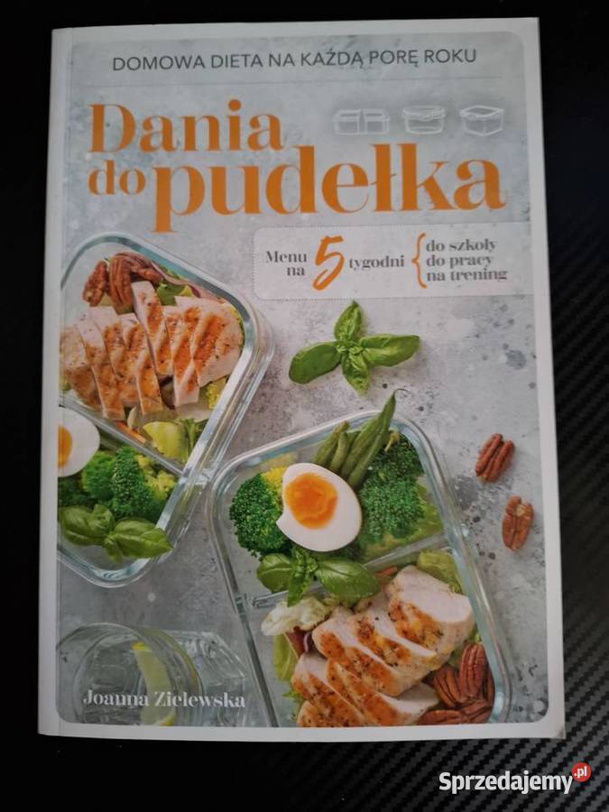 Dania do Pudełka Joanna Żółciewska Dieta Książki i Podręczniki mazowieckie Warszawa