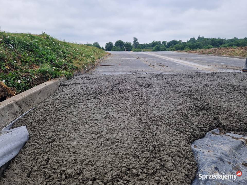 Beton towarowy piasek kruszywo żwir cement Dobre Miasto