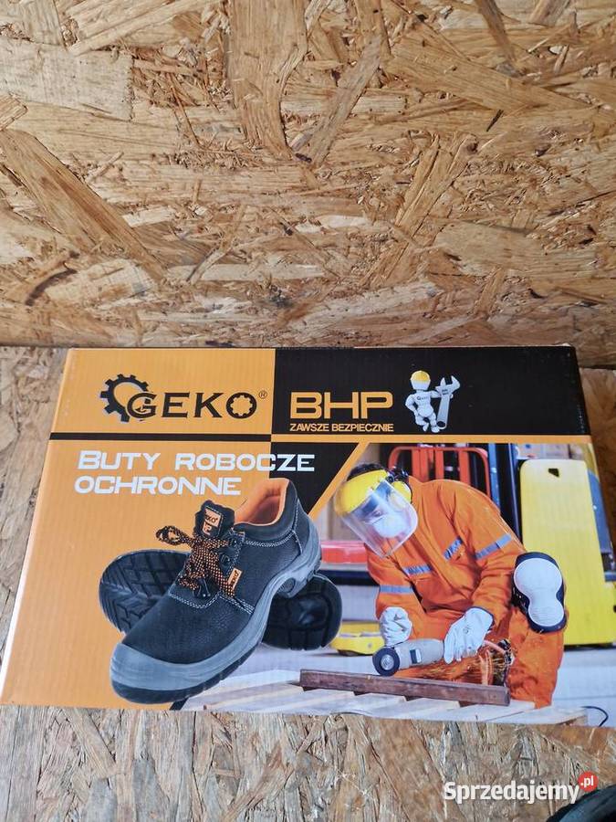 Buty robocze ochronne model Geko G90504 mix Głogowa sprzedam