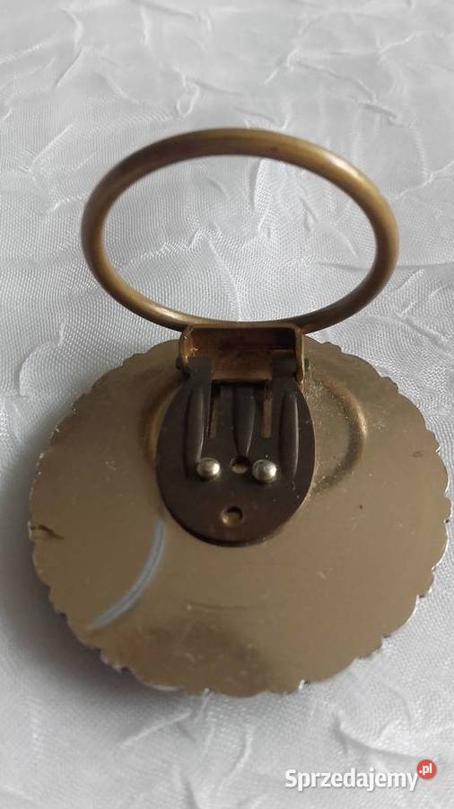 ANTYCZNA BROSZA SCENKA PANA TADEUSZ I TELIMENA Ozdoby wielkopolskie Piła sprzedam