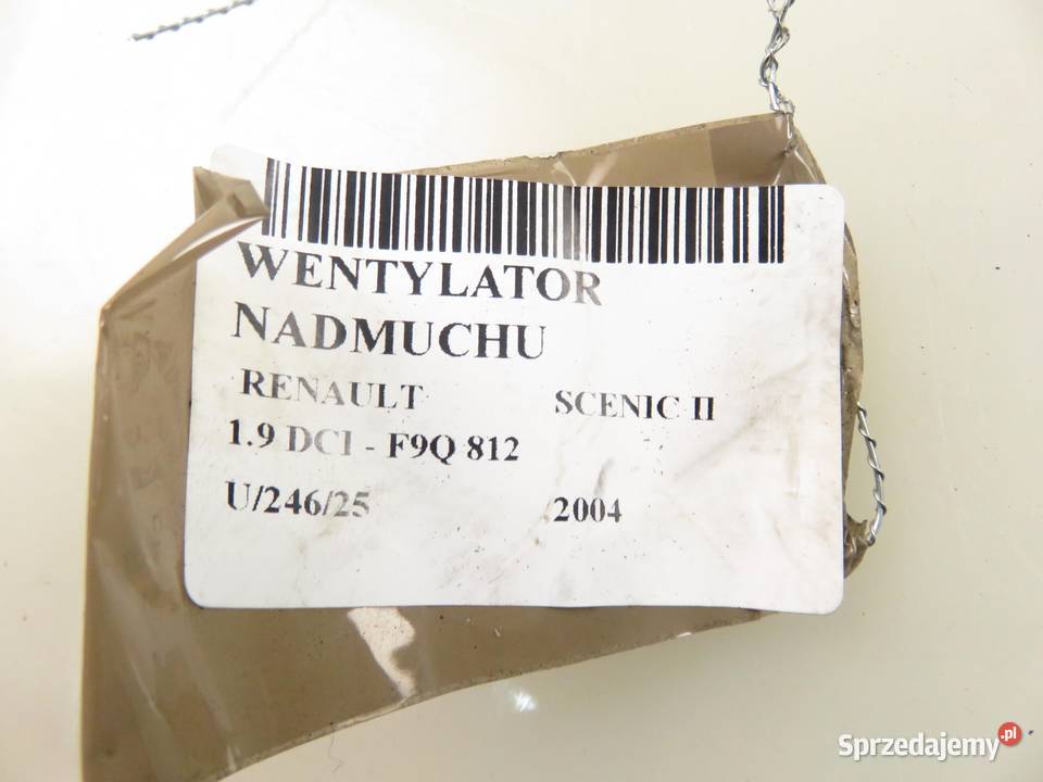 DMUCHAWA RENAULT SCENIC II N100715E