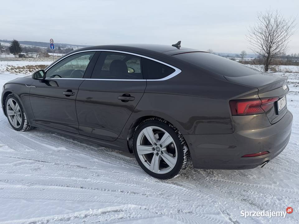 Audi A5 Sportback 20 TDI 2018 r bezwypadkowy A5 Kraśnik
