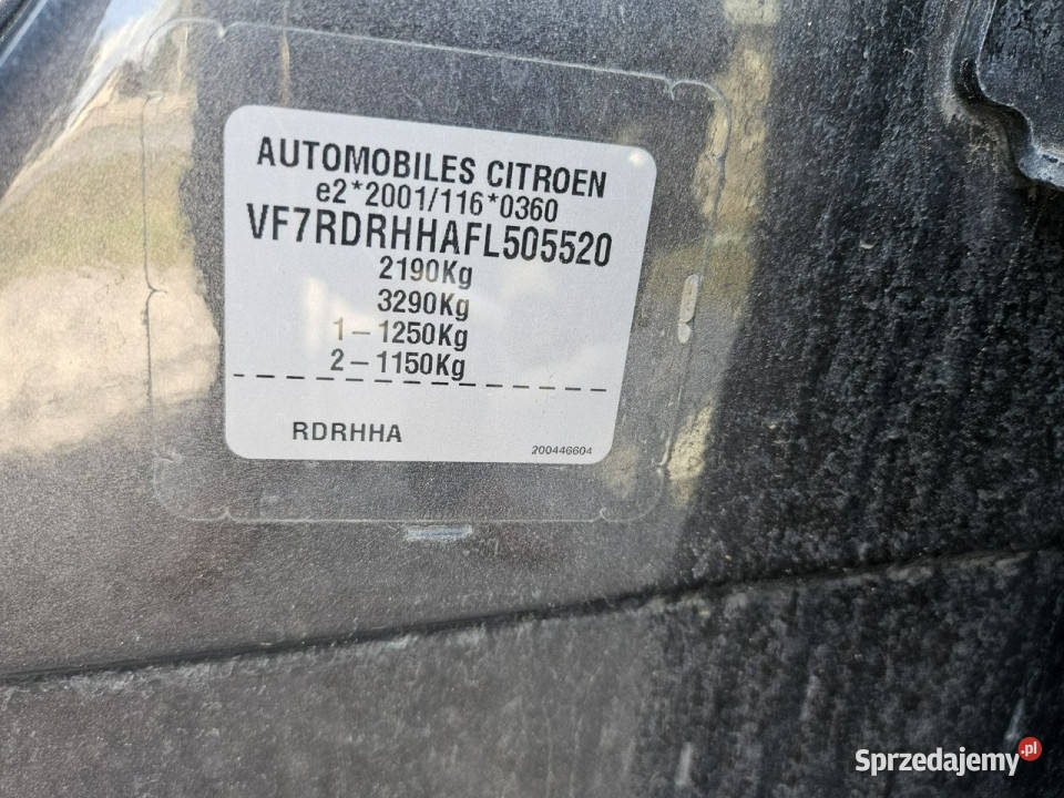 Citroen C5 system Start-Stop C5 Warszawa sprzedam