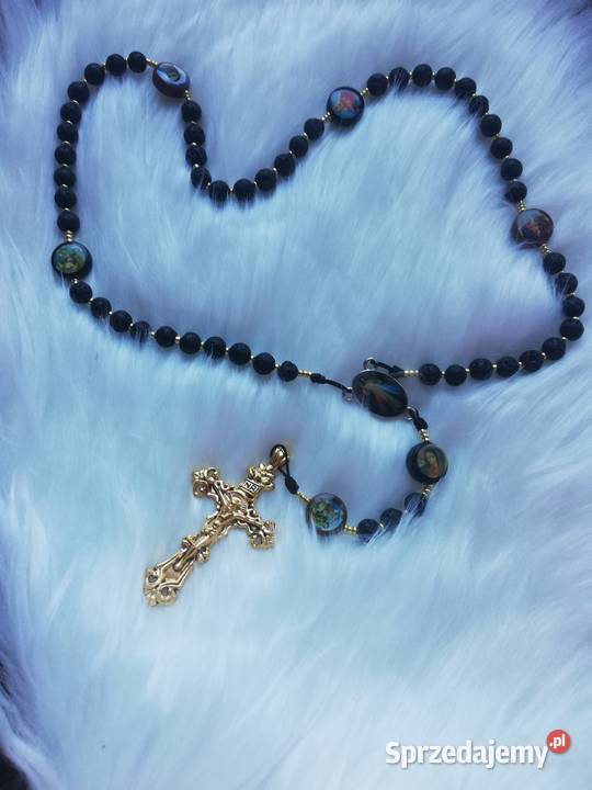 Różańce z lawy wulkanicznej Pozostałe podkarpackie Jasło