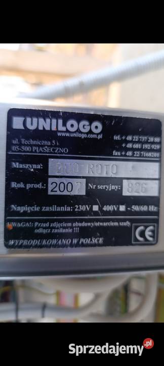 Etykieciarka urządzenie do etykietowania UNILOGO mazowieckie