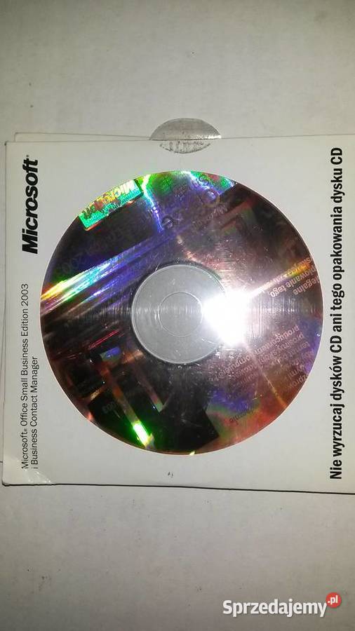 Microsoft Office 2003 Oem Windows Oprogramowanie