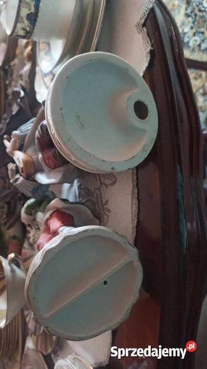 Figurka grajka z mandoliną Biskwitowe Porcelana i szkło Gdańsk sprzedam