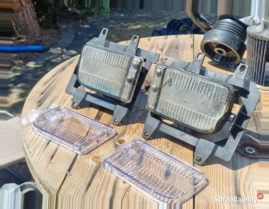 Halogeny przód BMW E30 oryginalne plus nowe sprzedam