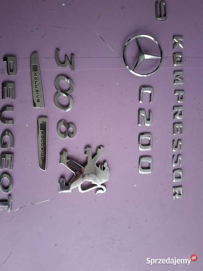 Napis Logo Literki Bugattii Indigo 4Motion Rok produkcji 2000 Skawina