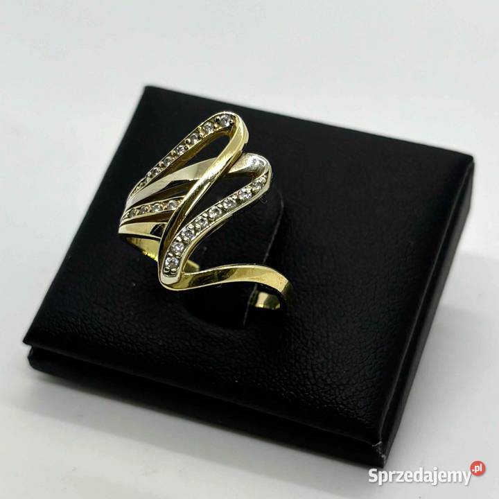 Złoty Pierścionek pr 585 32g R20 złoto warmińsko-mazurskie Elbląg