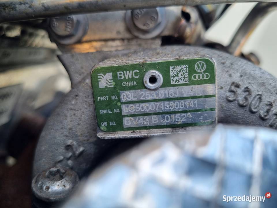 SILNIK KOMPLET VW Golf V 20 TDI 140 157 CBD CBDB Silniki kompletne Rudka sprzedam