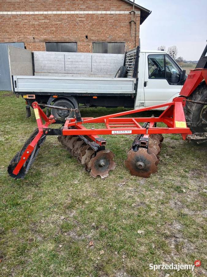 Talerzówka brona talerzowa Strumyk 2x8 18 metra Glinnik