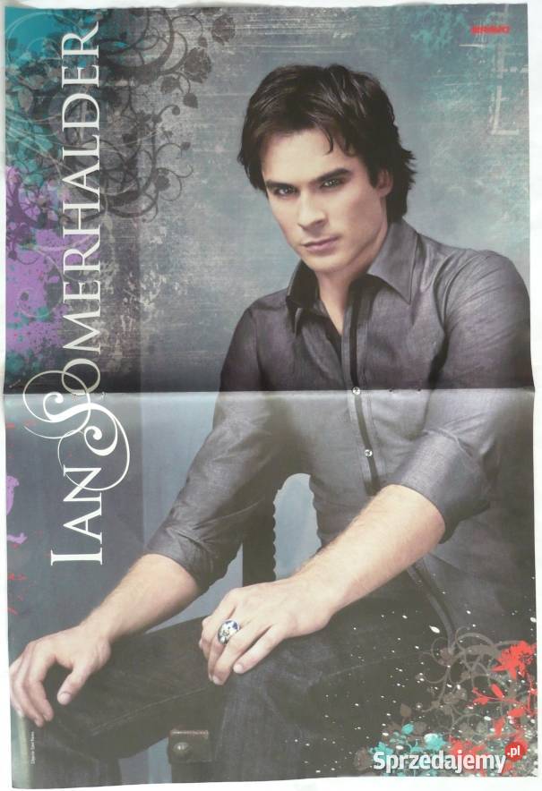 PLAKATY IAN SOMERHALDER WYPRZEDAŻ ŚWIAT PLAKATÓW kujawsko-pomorskie Bydgoszcz