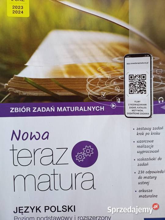 Nowa Teraz matura używane podręczniki szkolne miękka Warszawa
