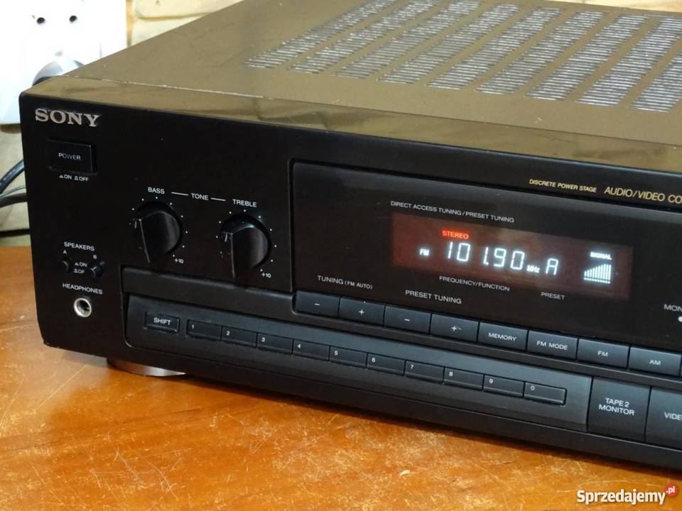 Wzmacniacz z radiem Sony mocny i sprawny WYSYŁKA Elektronika Jasło sprzedam