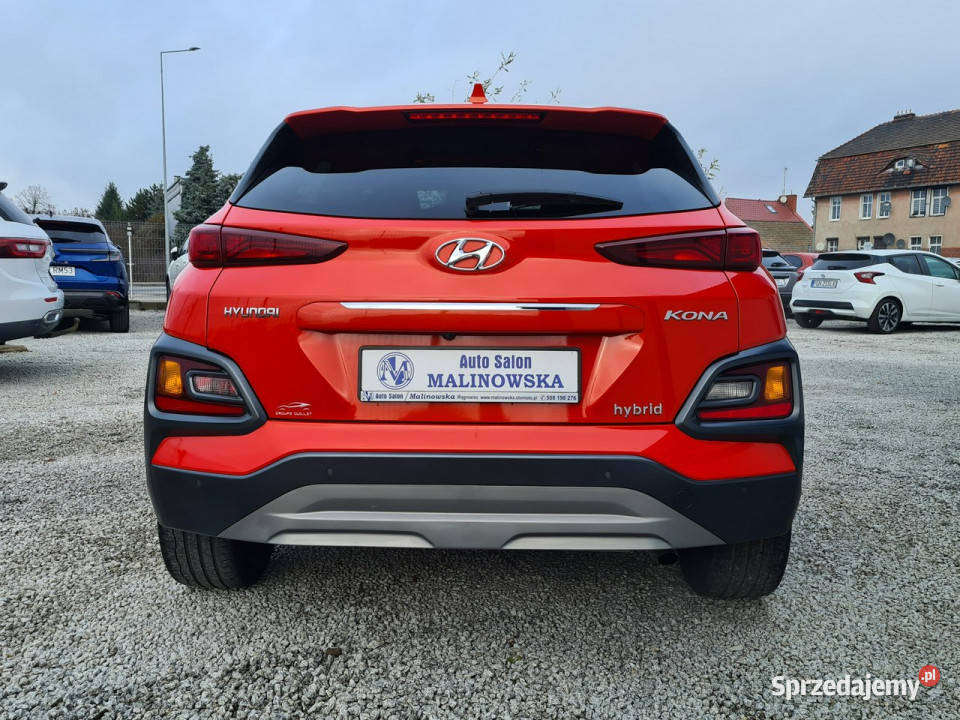 Hyundai Kona Navi Kamera HeadUp PDC Półskóry Led Wągrowiec sprzedam