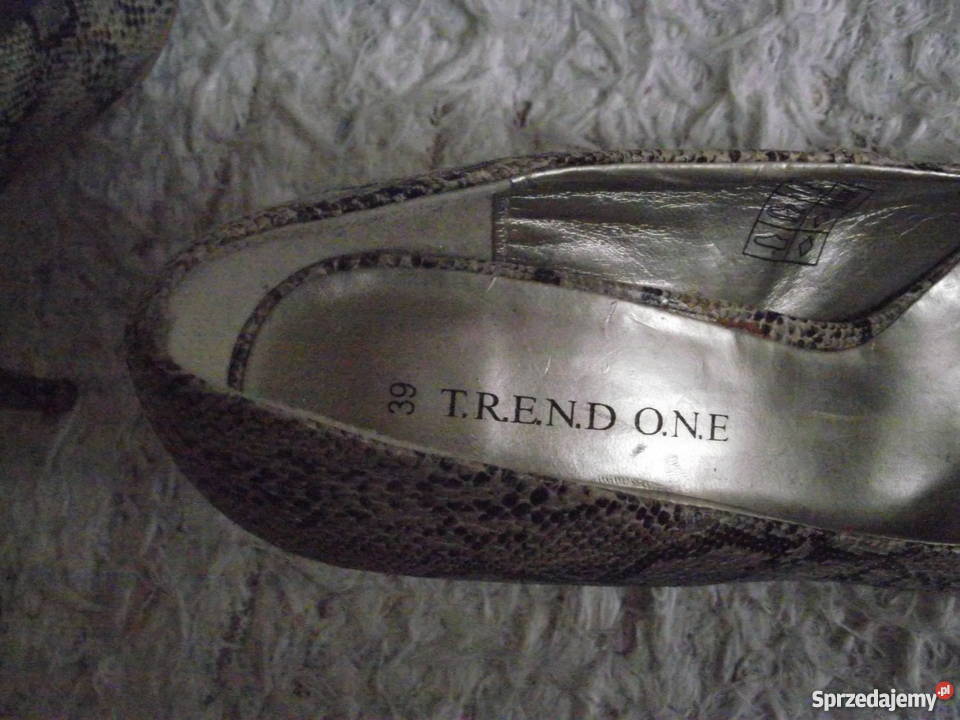 MARKOWE WŁOSKIE SZPILKI Z NATURALNEJ SKÓRY r 39 kolorowy Moda i Styl Piła