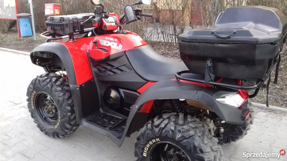 Quad KYMCO MXU 500 4x4 rozpinany mocno bagażnik sprzedam