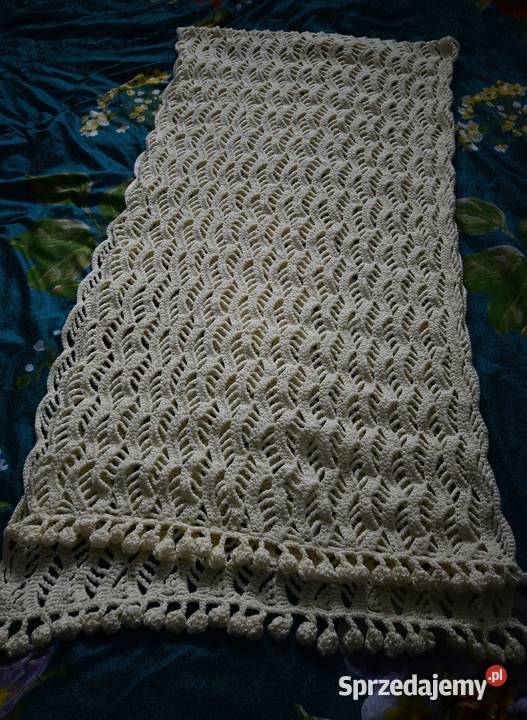 Szal na zimne dni 200 50 biały zachodniopomorskie Koszalin