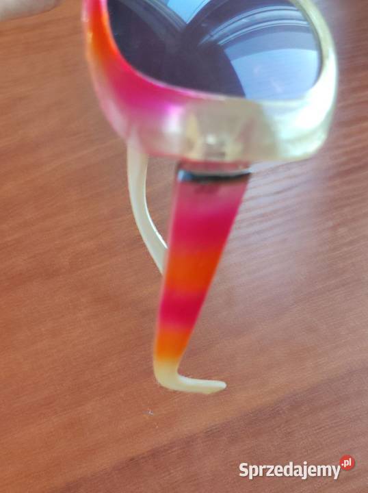 okulary przeciwsłoneczne melanż ombre kameleon