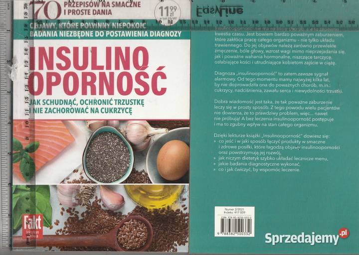 Insulinooporność 70 przepisów Fakt Pruszków