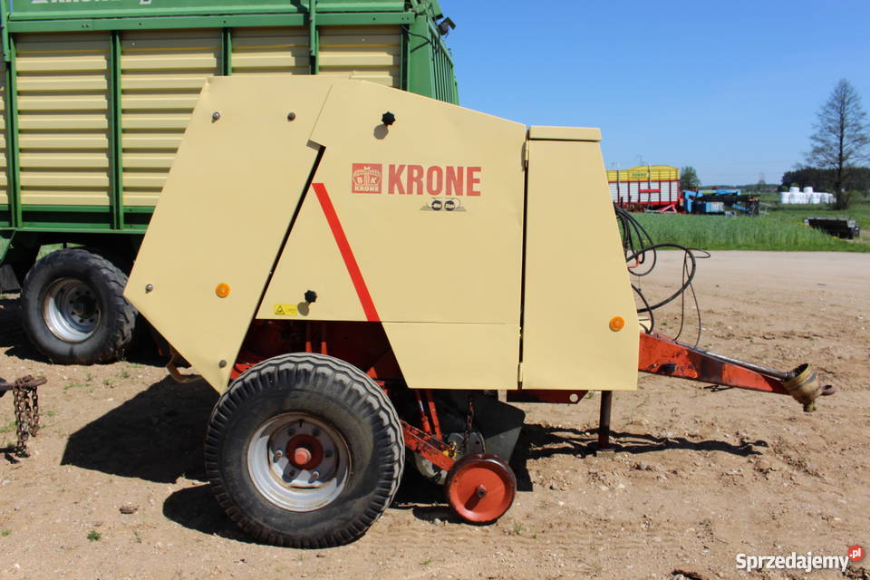 Krone 130 siatkasznurek 125 prasa rolująca Krone Rolujące (belujące) Sokoły