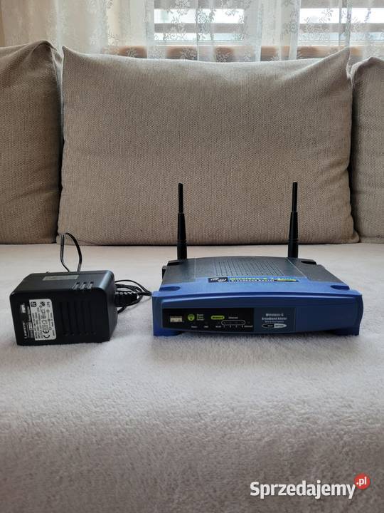 Router Linksys WRT54GL niezawodny warmińsko-mazurskie Braniewo