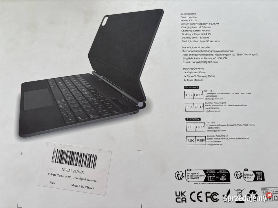 Etui z klawiaturą